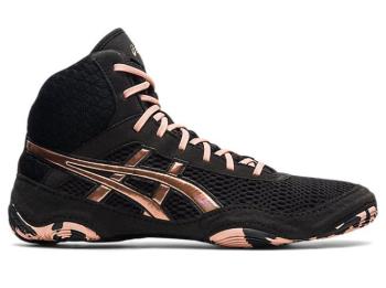 Asics Dam Brottning Skor MATBLAZER Svarta/Guld